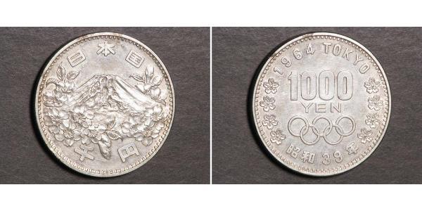 1000 Yen Japan Silver 