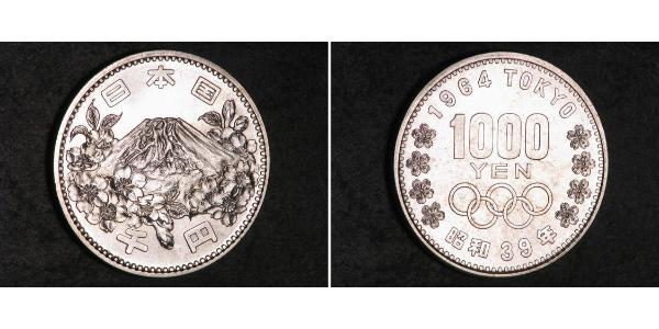 1000 Yen Japan Silver 