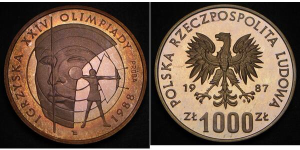 1000 Zloty Poland  