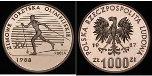 1000 Zloty 波兰人民共和国 (1944 - 1989)  