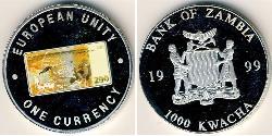 1000 Квача Замбія (1964 - )  