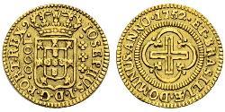 1000 Рейс Королевство Португалия (1139-1910) Золото Joseph I of Portugal (1714-1777)
