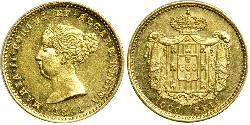 1000 Рейс Королевство Португалия (1139-1910) Золото 