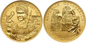 1000 Шилінг Австрійська Республіка (1955 - ) Золото 