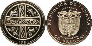 100 Balboa Panama Gold 