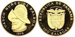 100 Balboa Panama Gold Vasco Núñez de Balboa (1475 – 1519)