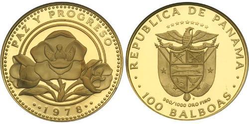 100 Balboa Panama Gold 