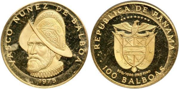 100 Balboa Panama Gold Vasco Núñez de Balboa (1475 – 1519)