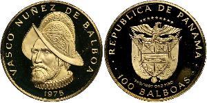 100 Balboa Republic of Panama Gold Vasco Núñez de Balboa (1475 – 1519)