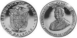 100 Balboa Panamá Oro 