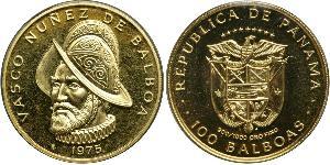 100 Balboa Panamá Oro Vasco Núñez de Balboa (1475 – 1519)