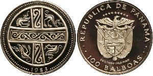 100 Balboa Panamá Oro 