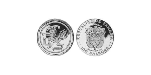 100 Balboa Panamá Oro 