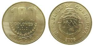 100 Colon Costa Rica Bronzo 