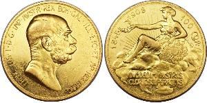 100 Corona Austria-Hungary (1867-1918) Gold Franz Joseph I (1830 - 1916)