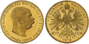 100 Corona Austria-Hungary (1867-1918) Gold Franz Joseph I (1830 - 1916)