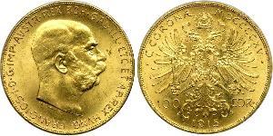 100 Corona Austria-Hungary (1867-1918) Gold Franz Joseph I (1830 - 1916)