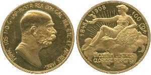 100 Corona Austria-Hungary (1867-1918) Gold Franz Joseph I (1830 - 1916)