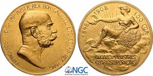 100 Corona Austria-Hungary (1867-1918) Gold Franz Joseph I (1830 - 1916)