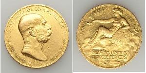 100 Corona Austria-Hungary (1867-1918) Gold Franz Joseph I (1830 - 1916)