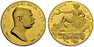 100 Corona Austria-Hungary (1867-1918) Gold Franz Joseph I (1830 - 1916)