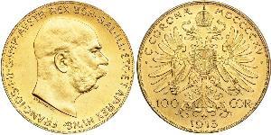 100 Corona Austria-Hungary (1867-1918) Gold Franz Joseph I (1830 - 1916)