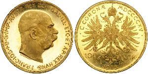 100 Corona Austria-Hungary (1867-1918) Gold Franz Joseph I (1830 - 1916)