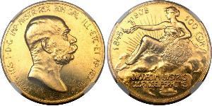 100 Corona Austria-Hungary (1867-1918) Gold Franz Joseph I (1830 - 1916)