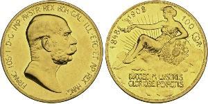 100 Corona Österreich-Ungarn (1867-1918) Gold Franz Joseph I (1830 - 1916)