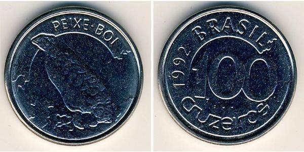 100 Cruzeiro Brasil Acero 