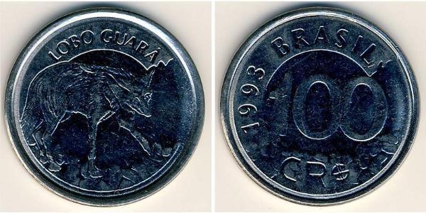 100 Cruzeiro Brasil Acero 