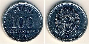 100 Cruzeiro Brésil Acier 