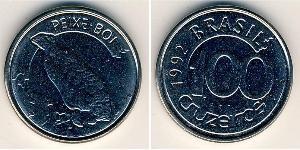 100 Cruzeiro Brésil Acier 