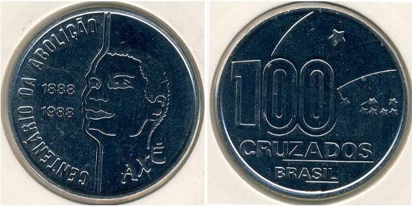 100 Cruzeiro 巴西 镍 