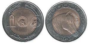 100 Dinaro Argelia Bimetal 