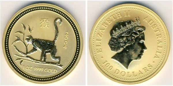 100 Dollar Australia (1939 - ) Gold 