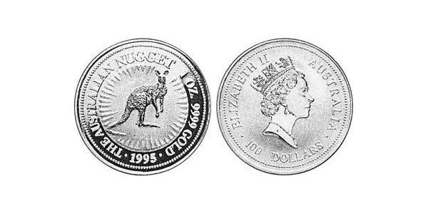 100 Dollar Australia (1939 - ) Gold Elizabeth II (1926-2022)