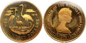 100 Dollar Bahamas Gold Elizabeth II (1926-2022)