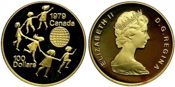 100 Dollar Canada Gold Elizabeth II (1926-2022)