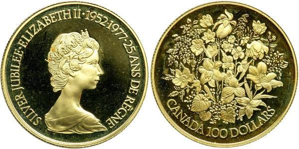 100 Dollar Canada Gold Elizabeth II (1926-2022)