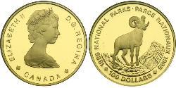100 Dollar Kanada Gold Elizabeth II (1926-2022)