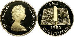 100 Dollar Kanada Gold Elizabeth II (1926-2022)