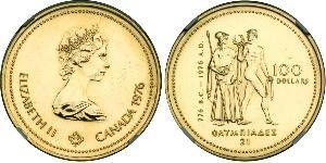 100 Dollar Kanada Gold Elizabeth II (1926-2022)