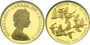 100 Dollar Kanada Gold Elizabeth II (1926-2022)