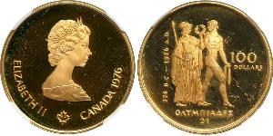 100 Dollar Kanada Gold Elizabeth II (1926-2022)