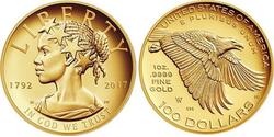 100 Dollar Vereinigten Staaten von Amerika (1776 - ) Gold 