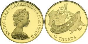 100 Dollar Canada Or Elizabeth II (1926-2022)