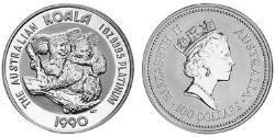 100 Dollar 澳大利亚 Platinum 伊丽莎白二世 (1926-2022)
