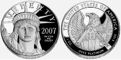 100 Dollar 美利堅合眾國 (1776 - ) Platinum 