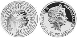 100 Dollar 澳大利亚 金 伊丽莎白二世 (1926-2022)